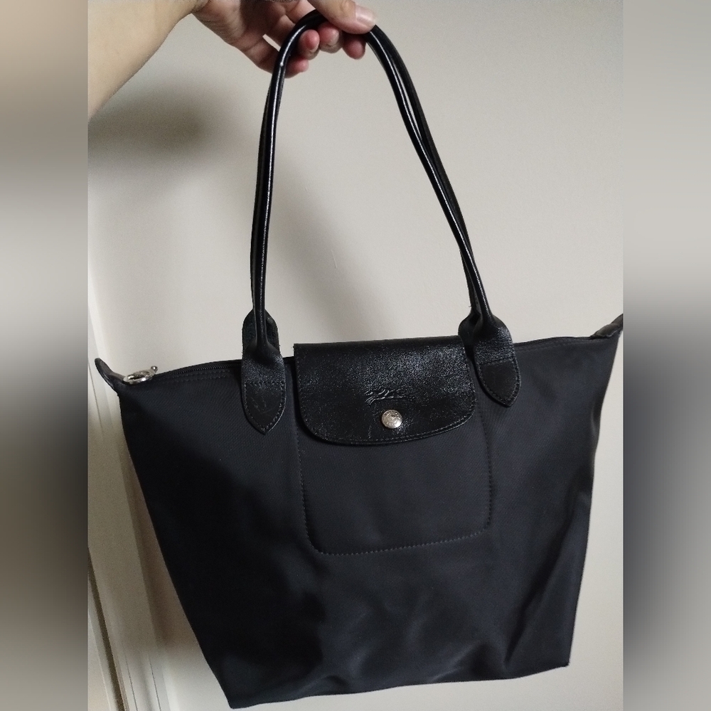 Longchamp Black Tote Bag